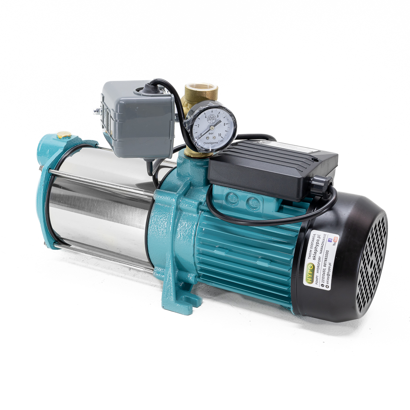 Pompa hydroforowa MHI 1300 z osprzętem (1,3kW) 230V Omnigena zdjęcie numer 6